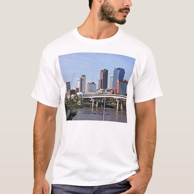 T-shirt Little Rock, Arkansas (Devant)