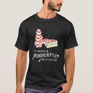 T-shirt Little Tis' Season Christmas Tree Cakes Debbie
