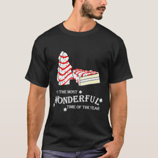T-shirt Little Tis' Season Christmas Tree Cakes Debbie