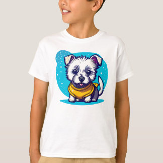 T-shirt Little Westie