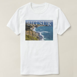 T-shirt Littoral de Big Sur   Californie