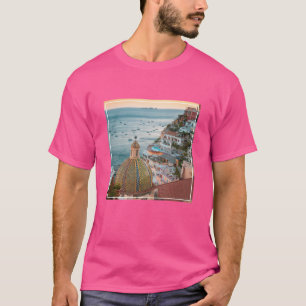 T-shirt Littoral   Positano, Côte Amalfitaine, Italie