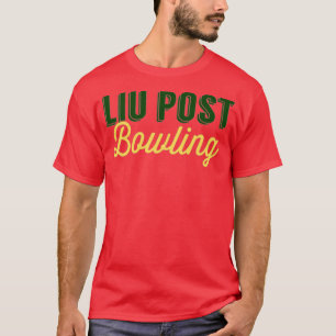 T-shirt LIU Post Bowling T