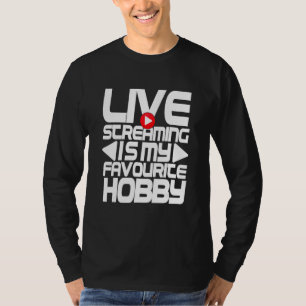 T-shirt Live Irl Streaming Streamer Créateur Blogger 1