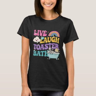 T-shirt Live Lauder Toaster The Funny Skeleton Meme Dark H