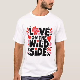 T-shirt Live on the Wild Side - Embrassez l'aventure