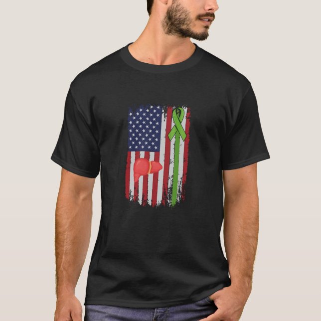 T-shirt Liver Transplant Organ Transplantation (Devant)
