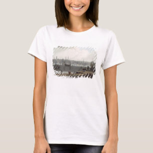 T-shirt Liverpool, pris du bord opposé du riv