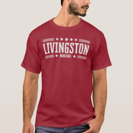 T-shirt LIVINGSTONE MONTANA Étoiles & rayures