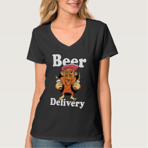 T-shirt Livraison de bière Festival Drinking Ape