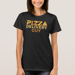 T-shirt Livraison de pizza Guy Italien Foodie Pun Costume