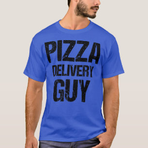 T-shirt Livraison De Pizza Guy Manger Pizza Italien Amant