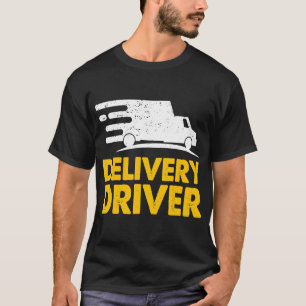 T-shirt Livraison du chauffeur Livraison des vivres Livrai
