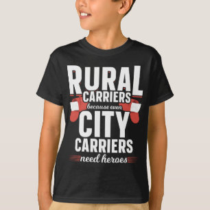 T-shirt Livraison par les transporteurs ruraux Funny Mailm