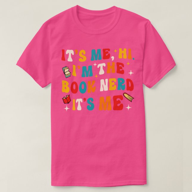 T-shirt Livre amusant Cadeau Nerd (Design devant)