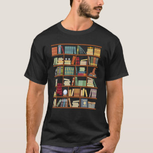 T-shirt Livre amusant Lecture Bibliothécaire Cadeau Hommes