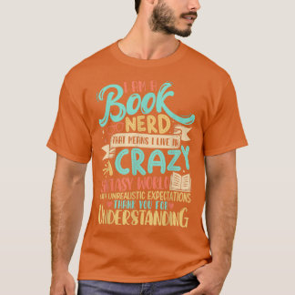 T-shirt Livre Citation Lover Bookworm Pun Livre Lecture Te