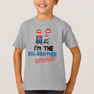 T-shirt Livre de bande dessinée grand frère superhero li