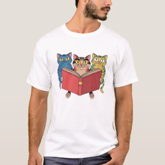 T-shirt Livre de chats