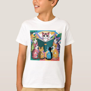 T-shirt Livre de chats
