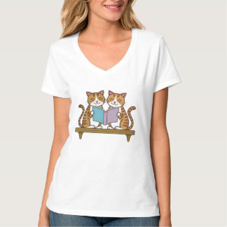 T-shirt Livre de chats