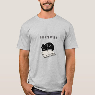 T-shirt Livre de citations personnalisées pour homme, chat