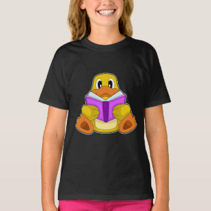 T-shirt Livre de lecture de canard