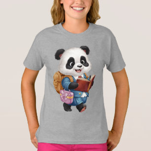 T-shirt Livre de lecture de mignon ours