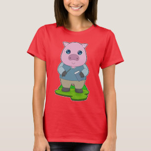 T-shirt Livre de l'enseignant de porc