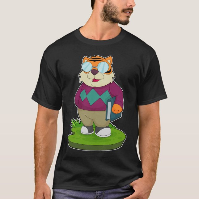 T-shirt Livre de retraite Tiger (Devant)