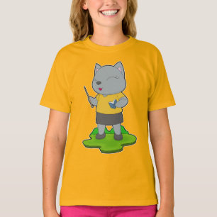 T-shirt Livre d'enseignant de chats