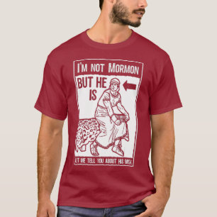 T-shirt Livre drôle de Mormon Missionary LDS Dernier jour