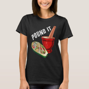 T-shirt LIVRE IT Green épicé Thai Papaya Salade TEL T KHME