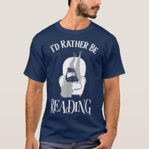 T-shirt Livre Lover Bookish Reading Bookworm Bibliophile N