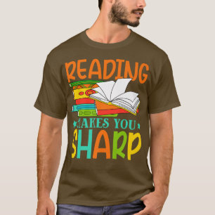 T-shirt Livre Lover Inspirational Quote Bookworm Pun Book 