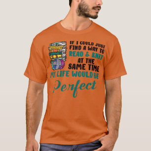 T-shirt Livre Lover Tricot Livre Lecture Arts Et Artisanat