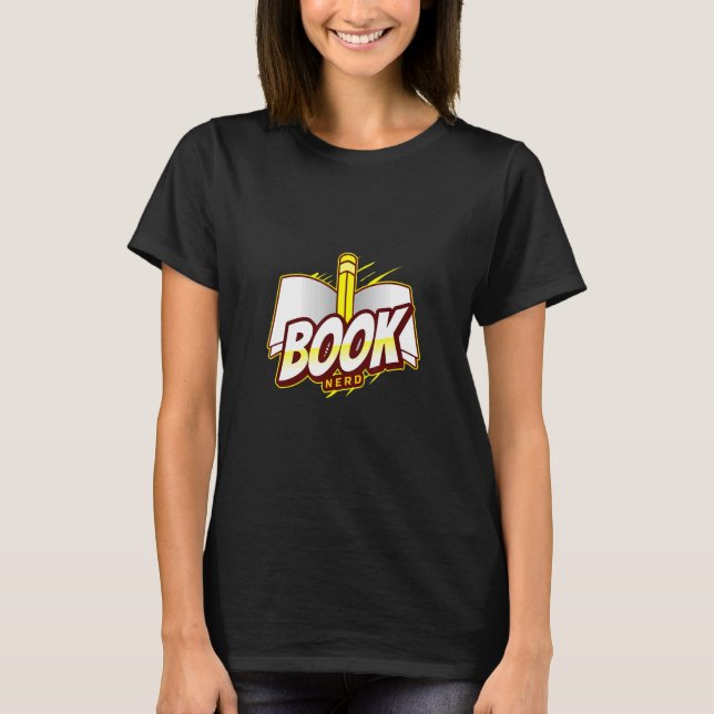 T-shirt Livre Nerd (Devant)