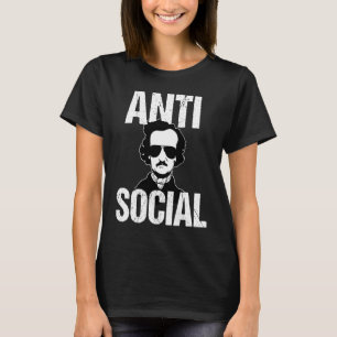 T-shirt Livre Nerd gothique anglais Lit Edgar Allan Poe