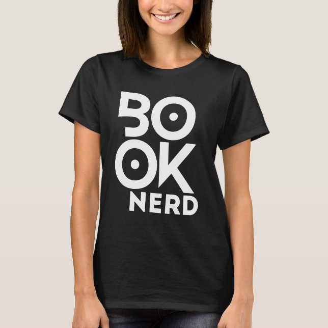 T-shirt Livre Nerd Lecture Livres Littérature (Devant)