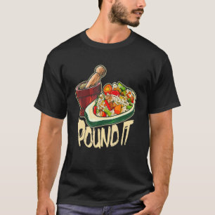 T-shirt Livre Vert épicé Salade de Papaya thaïlandais épic