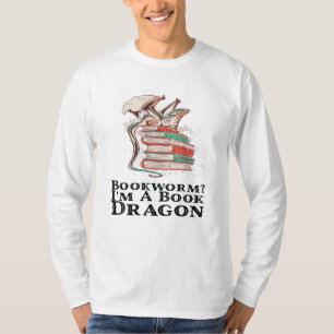 T-shirt Livres - Bookworm ? Je suis un dragon de livres