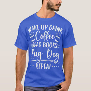T-shirt Livres Chiens & Café Bookworm Lecture