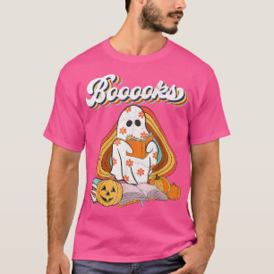 T-shirt Livres ! Cute Ghost Lecture Bibliothèque Livres Ha