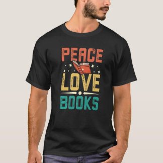 T-shirt Livres d'amour pour la paix