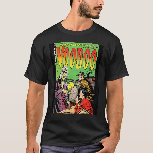 T-shirt Livres de bandes dessinées Voodoo Couverture de ba (Devant)