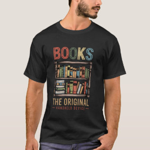 T-shirt Livres Dispositif Portable Original Amoureux Des L