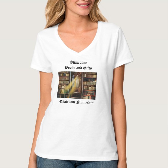 T-shirt Livres et cadeaux Gnawbone (Devant)