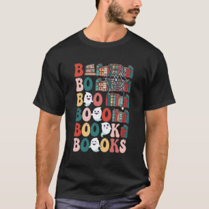 T-shirt Livres Fantômes Funny Halloween Bibliothèque de li