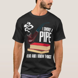 T-shirt LIVRES FUMEURS DE PIPE Je fume un tuyau