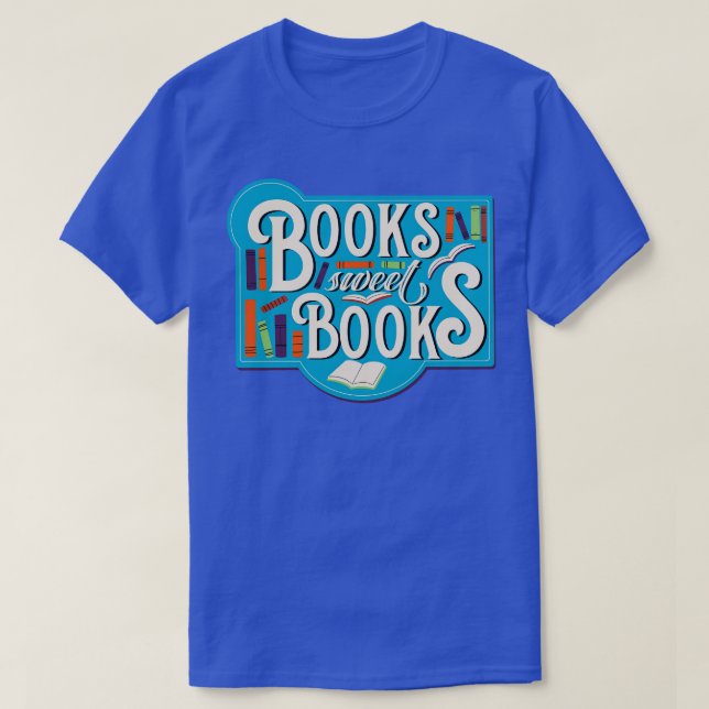 T-shirt Livres livres doux (Design devant)